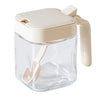 Premium Glass Oil And Spice Dispenser Set (4 pcs)