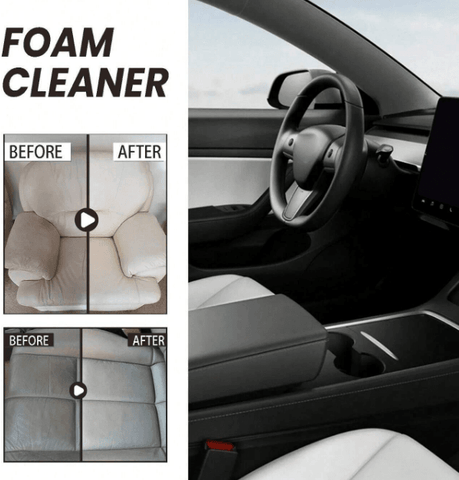 Leather Interior Cleaning And Renovation Foam (120ml)