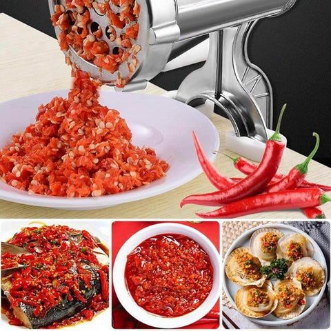 Aluminium Alloy Meat Mincer Grinder