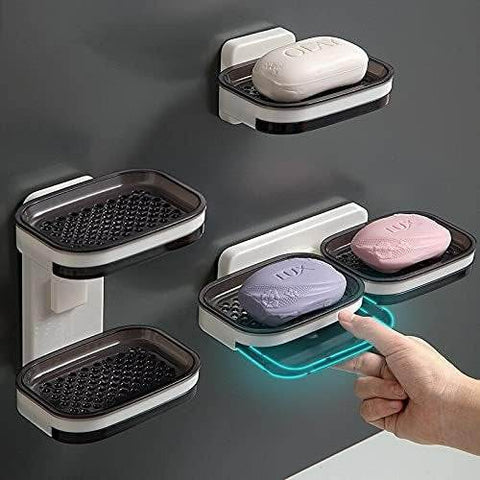 Adjustable Bathroom Soap Dish Holder