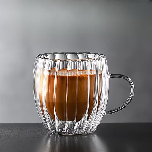 Elegant Clear Glass Cup (350ml)(Each)