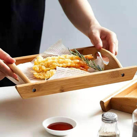 Wooden Serving Tray (Small)(30x42cm)