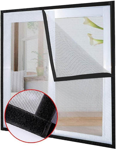 Magnetic Velcro Window Screen Curtain (1.5x1.5m)
