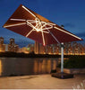 Luxury LED Patio Umbrella With Night Lighting