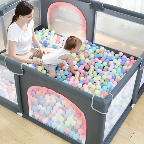 Baby Rail Double Door Playpen