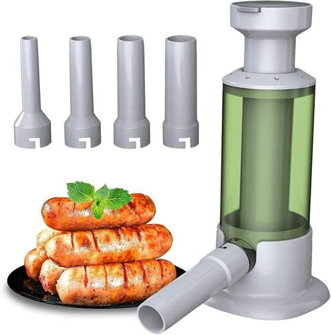 Kitchen Homemade Sausage Machine With 4 Tubes