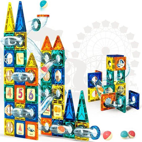 Magnetic Building Blocks (168 pcs)