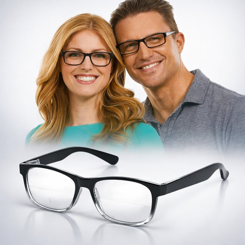 Adjustable Strength One Power Reading Glasses