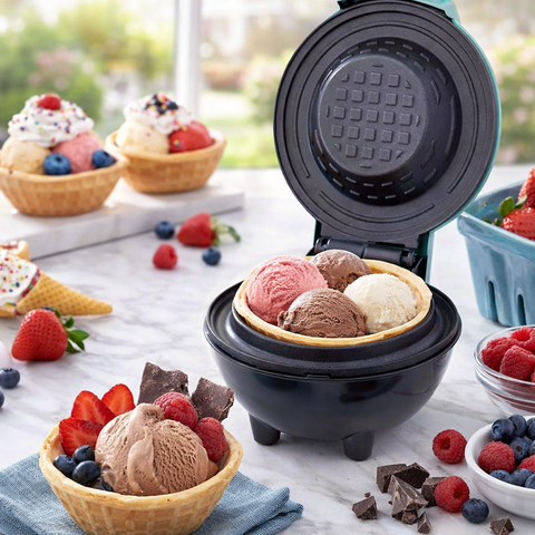 Mini Waffle Bowl Maker