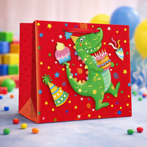 Dinosaur Gift Bag (Medium)