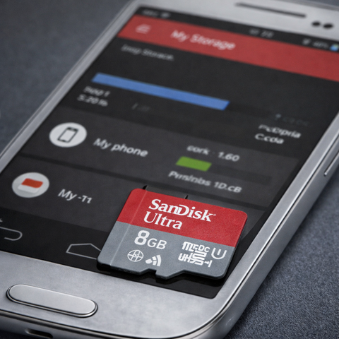 SanDisk Ultra 8 GB microSD Card (8GB)