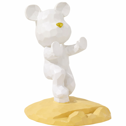 Bear Sculpture Mobile Phone Stand