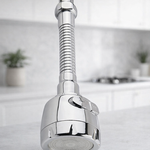 Adjustable Faucet Nozzle With Hose