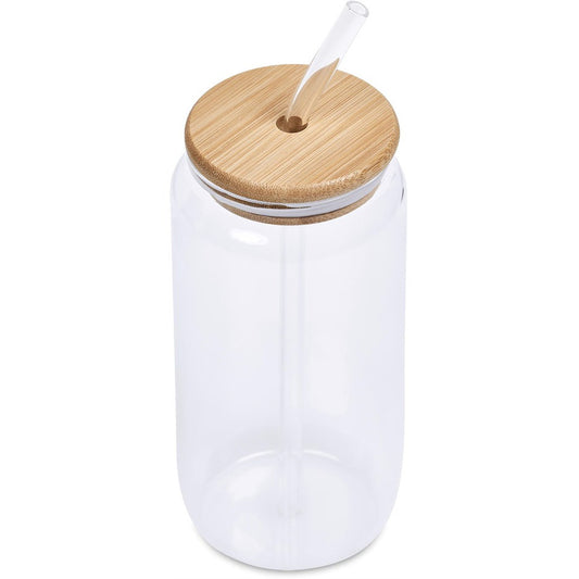 Elegant Ultra Durable Clear Glass Cup (500ml)(Each)