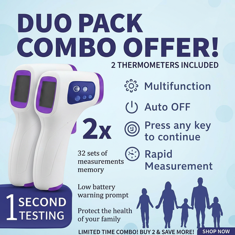 Infrared Thermometer Duo Pack