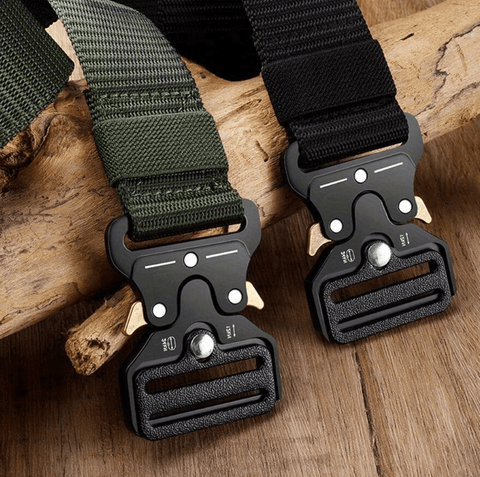 Multifunctional Military Nylon Belt (Black)