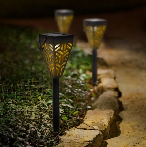 Decorative Solar Garden Lamp Set (6 pcs)