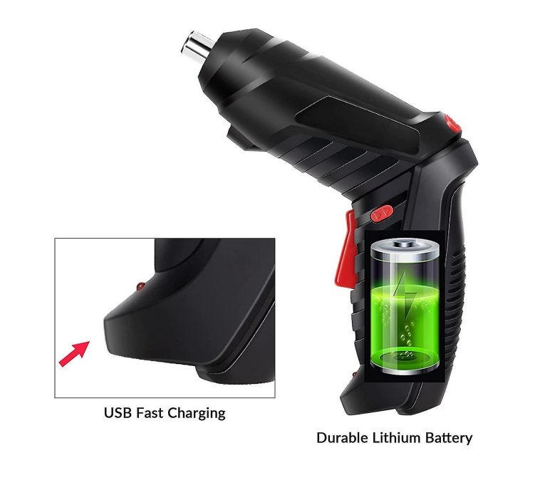 Cordless Rechargeable Screwdriver Set