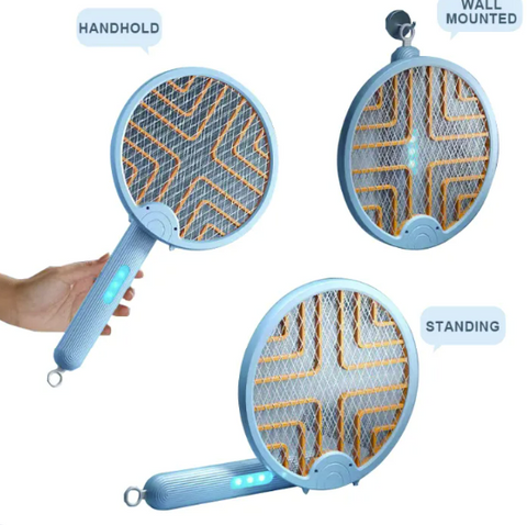 Round Design Electric Mosquito Swatter