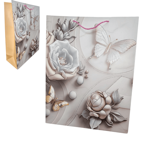 Ethereal Bloom Butterfly Keepsake Gift Bag (Shimmer Collection)