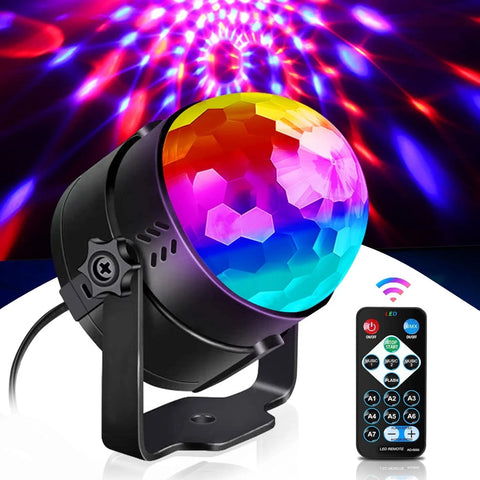 Sound Activated LED Disco Ball