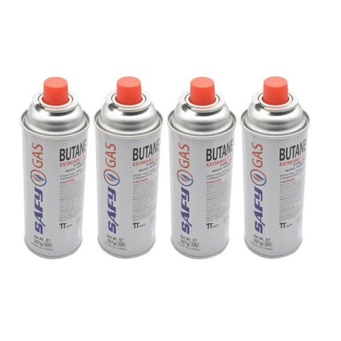 Butane Gas Canisters (227g)(4 pcs)