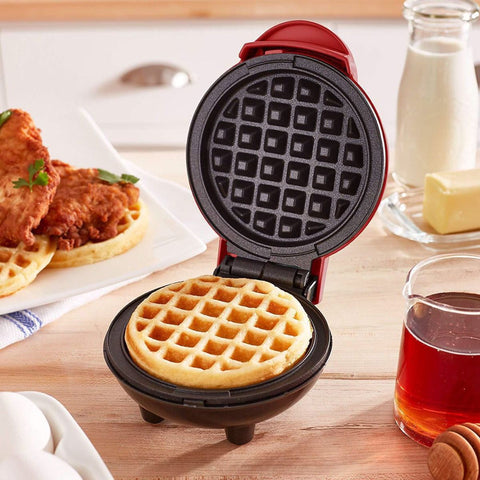 Compact Non‑Stick Mini Waffle Maker