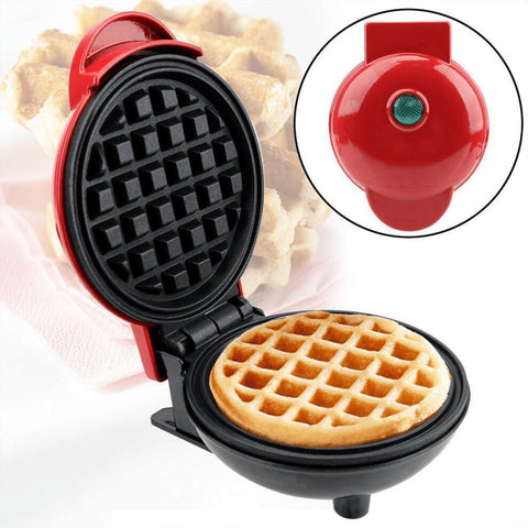Compact Non‑Stick Mini Waffle Maker