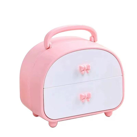 Mini Suitcase Storage Box (2 Tier)