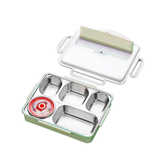 Stainless Steel Lunch Box (5 Compartment) - DMC Wholesale