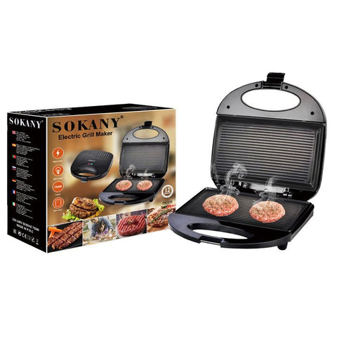 Compact Indoor Electric Grill Maker