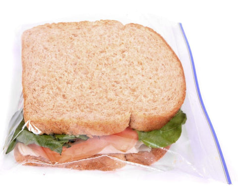 Zipper Seal Sandwich Bags (14.9x16.5cm)(50 pcs)