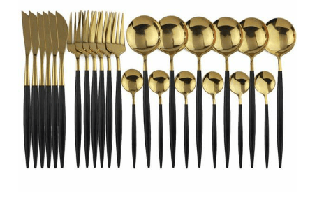 Hight Quality Polished Cutlery Set (24 pcs)