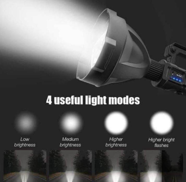 Multipurpose Rechargeable Pistol Torch - DMC Wholesale