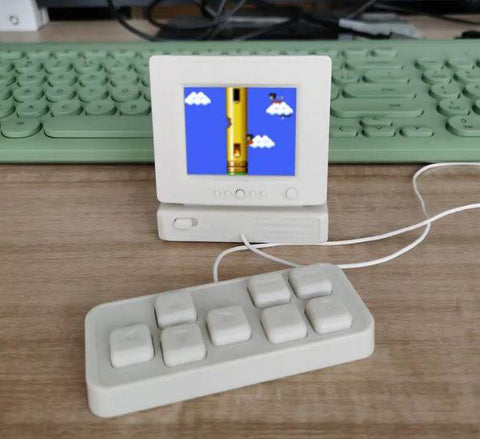 Mini Arcade Handheld Game (8-bit)(very small) - Alt View