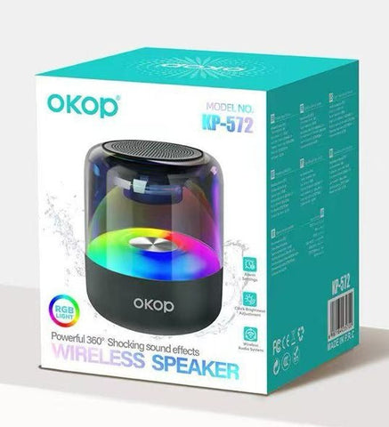 KP-829 Wireless Speaker (160x160x200 mm) - Alt View