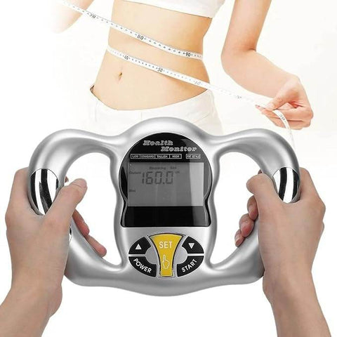 Hand held Body Mass Index BMI Health Fat Analyzer Monitor - Alt View