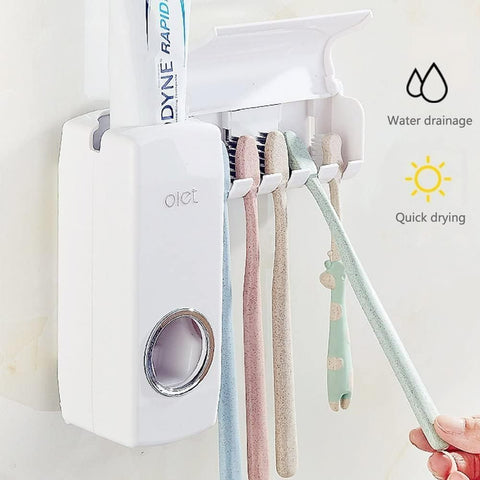 Plastic Toothpaste Dispenser - Alt View