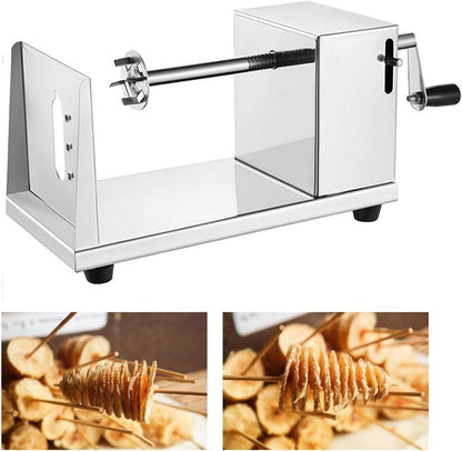 Hand Rotating Potato Tower Machine - DMC Wholesale