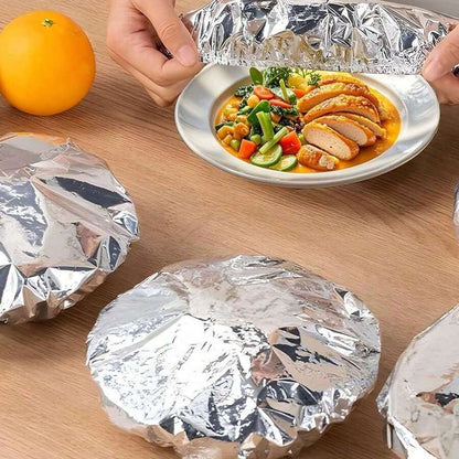 Reusable Aluminium Foil Food Covers (38cm)(10 pcs)