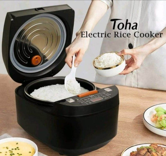 Digital Electric Black Rice Cooker (5L) - DMC Wholesale