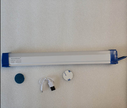 Rechargeable Portable LED Tube Light (18cm) - DMC Wholesale