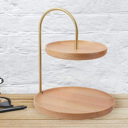Wooden Serving Stand (2 Tier)