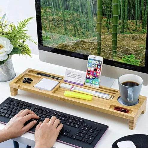 Laptop Monitor Riser and Desk Organiser - DMC Wholesale