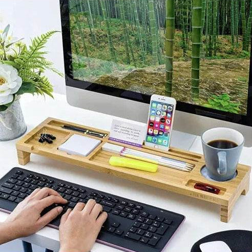 Laptop Monitor Riser and Desk Organiser