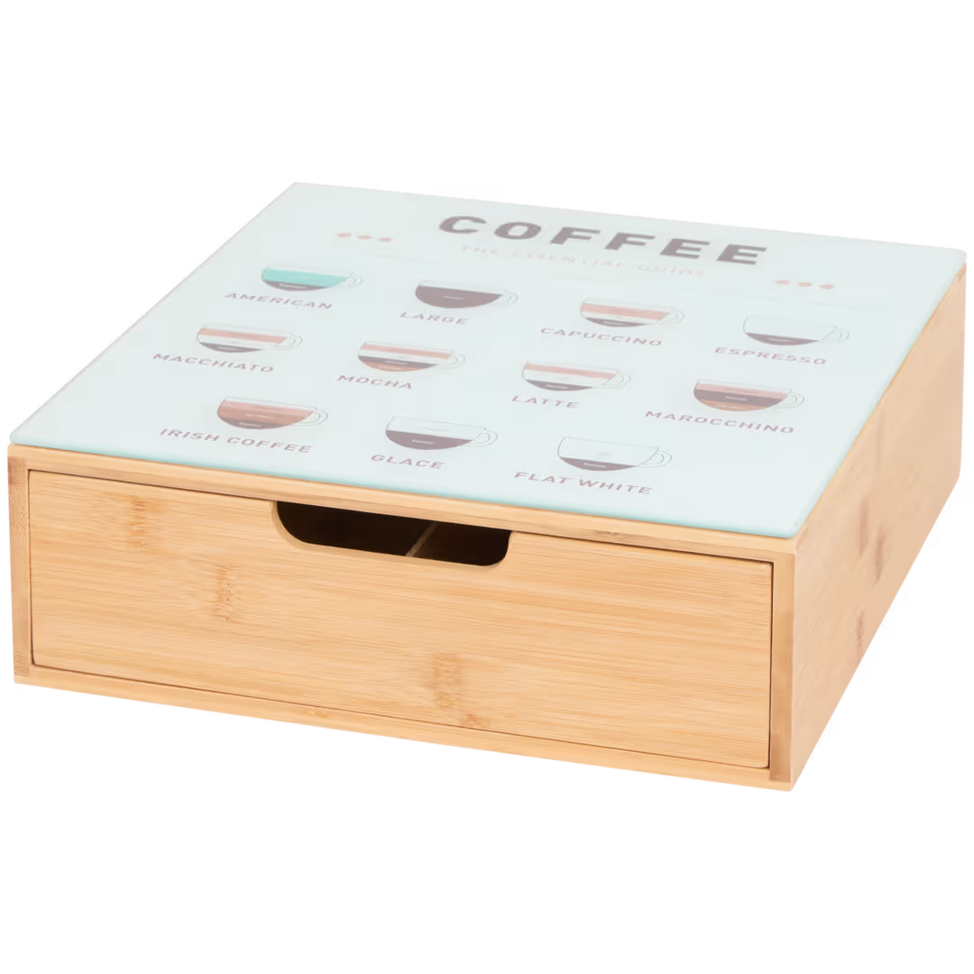 Wooden Coffee Storage Box