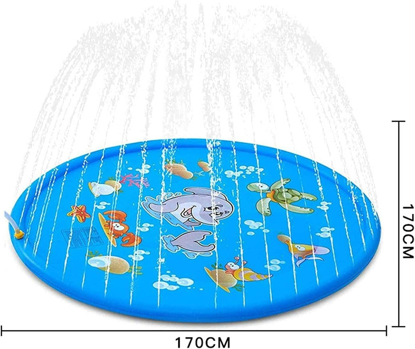 Inflatable Round Water Splash Play Fountain (1.7m) - DMC Wholesale