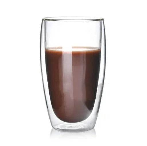 Double Walled Glass Cup (350ml) - DMC Wholesale