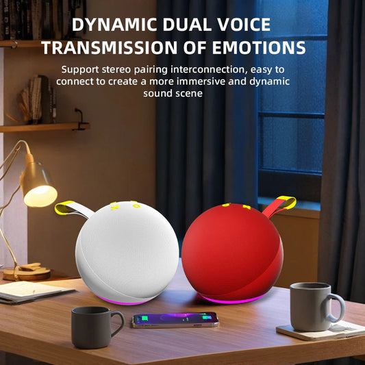 Dynamic Duo Bluetooth Speaker With Stereo