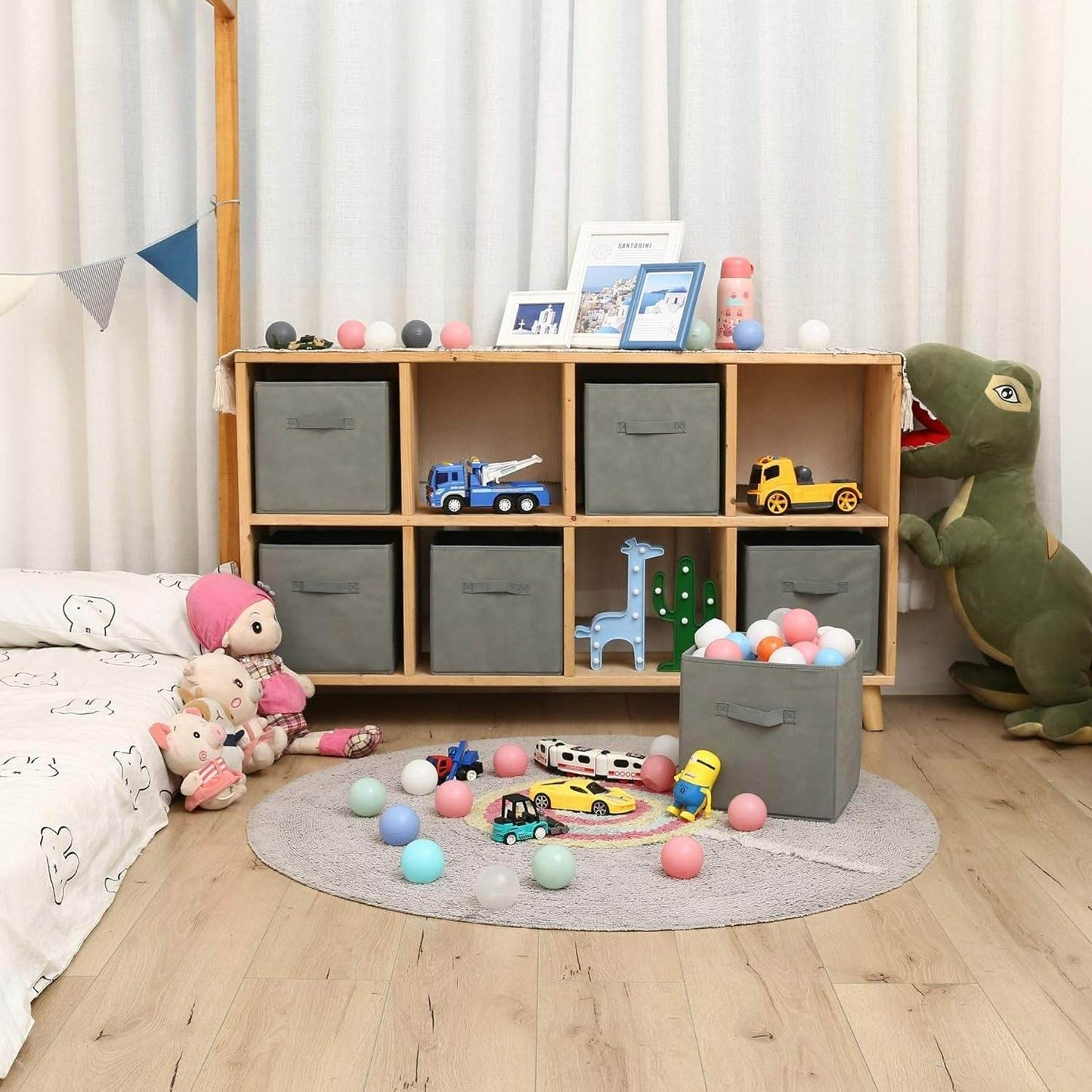 Foldable Cube Storage Bin (Each) - DMC Wholesale